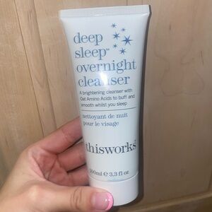 Overnight cleanser.